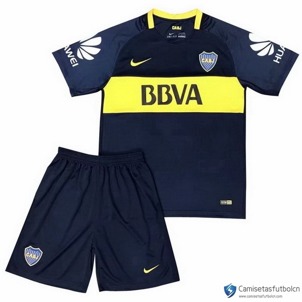 Camiseta Boca Juniors Primera equipo Niños 2017-18 Azul